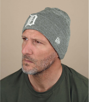 grey Detroit beanie Detroit Enginnered Fit Cuff olive gray